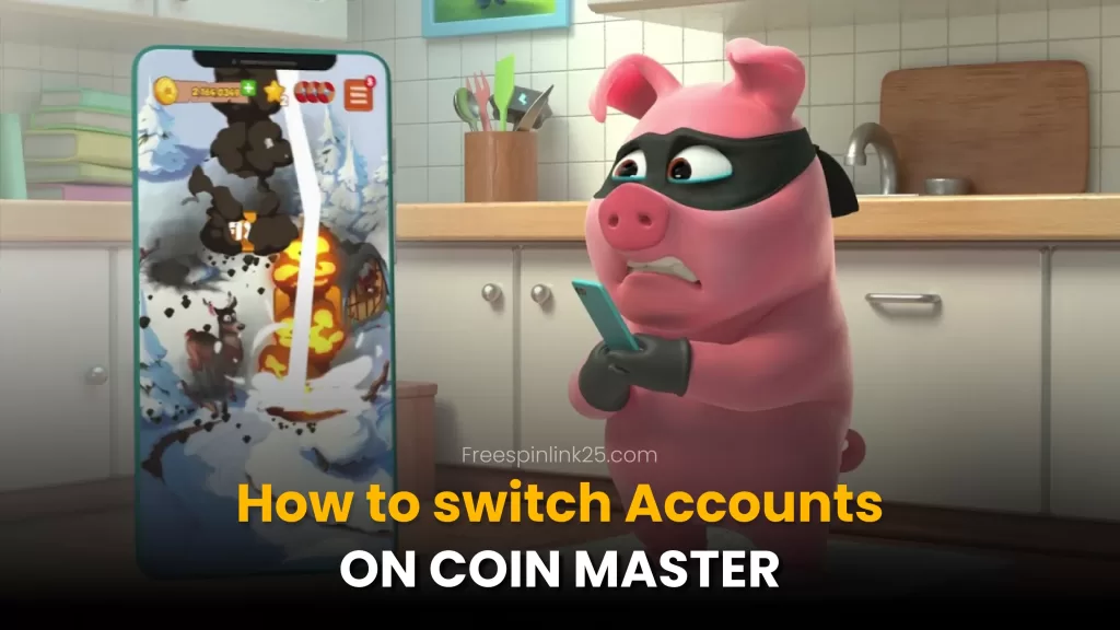 switch Accounts on coin master